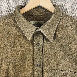 Cabela's Chamois Shirt Men's 2XLT Deerskin Soft Long Sleeve Button Hunting R3